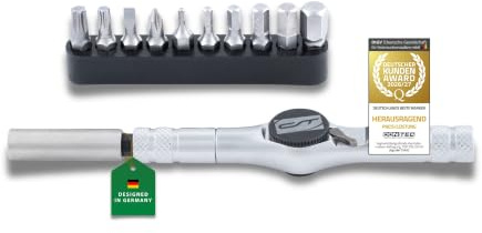 CONTEC Fahrrad-Multitool Trident Ratchet, 10 in 1, Multifunktionswerkzeug, Reparatur Set, Mini-Tool, Multi-Purpose, Innensechskant, Schraubendreher