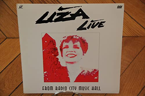 Liza Minnelli: Live from Radio City Music Hall 1992 Laserdisc LD NTSC Live Concert