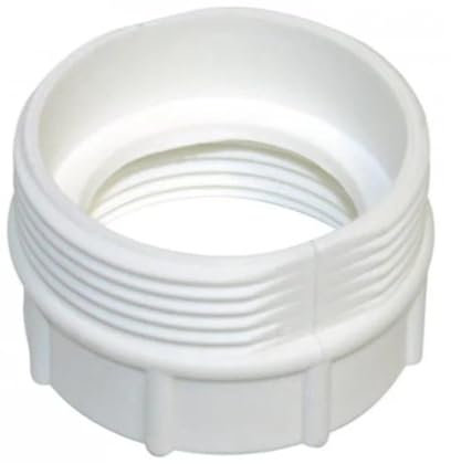 Schläfer 619611 | 1 1/2 to 1 1/4 Plastic Siphon Reducer, Siphon Adapter, Drain Hose, Sink Drain Reducer, Male/Female Siphon Reducer