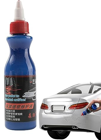 Removedor De Rayones De Pintura Líquida Para Automóvil - Cera Reparadora De Rayones Líquida De Pintura Para Automóvil De 100 Ml | Cera Reparadora De Arañazos Para Esmalte De Coche