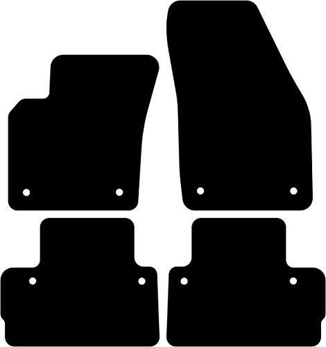 Kovvar Fußmatten passend für Volvo C30 2006-2012 | Qualität: Luxury