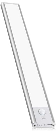 Velamp Lactea XL Luce LED Ricaricabile da Sottopensile 40 cm – 150 lm, Dimmerabile (3000 K, 4000 K, 6500 K), Batteria Inclusa, Facilità di Installazione – Ideale Cucina, Armadi, Mensole