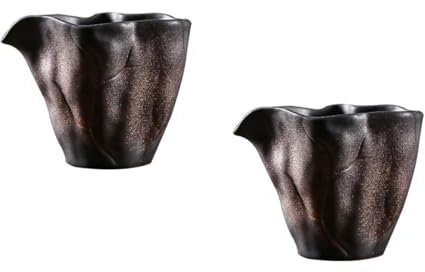 Cabilock 2 Piezas Copa justa taza de doble pared taza de té con infusor y tapa platillo taza de café de doble pared agua vasos de te home kit de te kit te jarra de té taza de té de cerámica