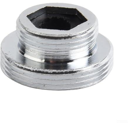 Yuanpgky Wasserhahn-Luftsprudler aus Metall mit Innengewinde, wassersparendes Design, Küchenarmatur-Anschluss für effizienten Wasserfluss, kompatibel mit 16 mm, 18 mm, 20 mm (16 mm-22 mm (Außen))