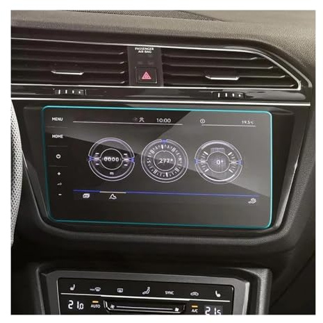 For VW For Tiguan SEL 2021 2022 Car Digital Cockpit Infotainment Central Control Film Tempered Glass Screen Protector