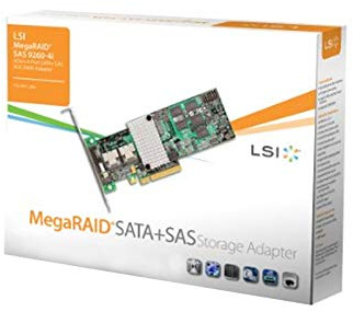 MegaRAID LSI SAS 9260-4i KIT (4-Port, 6Gbit/s SAS / SATA, 512MB, PCI-E 2.0)