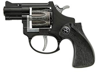 Horror-Shop M8er Revolver Pistole 8-Schuss