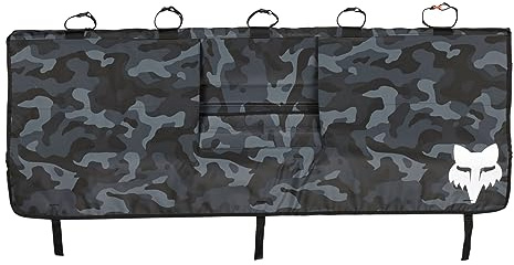 Fox Racing Premium Mountain Bike Tailgate Cover, Black Camo, Small