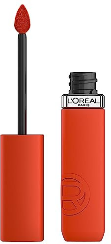 L'Oréal Paris Liquid Lipstick, Intense Colour, Longwear Matte Formula with Hyaluronic Acid, Transfer- and Smudge-Resistant, Infallible Matte Resistance, Shade: 300 Sunbathing