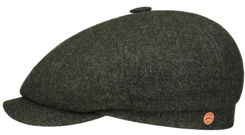 Mayser Seven Hunter Schirmmütze meliert Made in EU Herren Herbst Winter