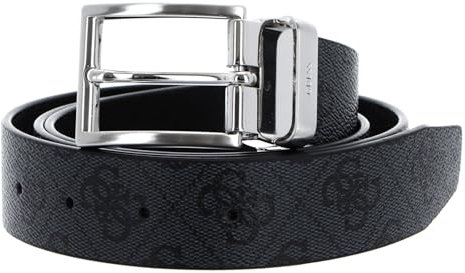 GUESS Vezzola Reversible And Adjustable Belt W90 Black - kürzbar