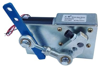 Schiebetor-Bausatz DC 12 V Hubkolben-Schwenkmotor, hohes Drehmoment, automatische Wobbler-Maschine, 32 60 92 Grad Hubkolben-Linearmotor Elektrischer Toröffner-Bausatz(12)