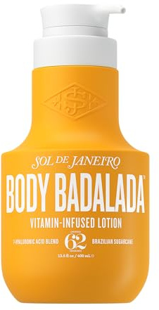 Sol de Janeiro Body Badalada Vanilla Lotion | Vitamin-Infused Body Lotion | Cheirosa 62 Fragrance | 13.5 fl oz.