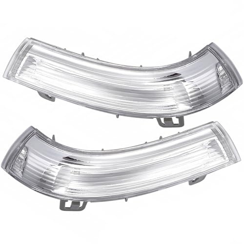 Easy Link 2x Spiegelblinker Links Rechts Weiß Außenspiegel Seitenblinker Blinker Blinkleuchte Kompatibel mit VW Passat Golf 5 6 Jetta Eos Sharan Skoda Superb Seat Alhambra 1K0949101 1K0949102