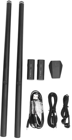 YUEHISY Virtual Electronic Drum Set, Vibrations -Erfassungsluft -Trommelsticks mit Doppelfuß -Pedal für Erwachsene Heimpraxis, Tragbare Bewegungsempfindungs -Drum -Kit