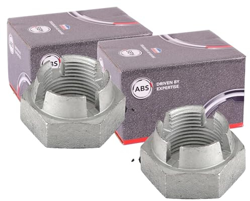 2x A.B.S. 30er Achsmuttern M22X1.5 hinten vorne | 2x 911362 passend für Cougar Fiesta F