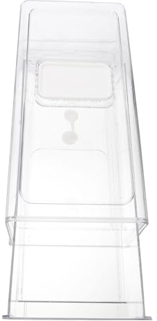 SHINEOFI Organizador de Cajones para Refrigerador Apilable, Caja Extraíble de Plástico para Alimentos, Adecuado para Guardar Verduras y Frutas en Cocina Doméstica, Tamaño Mediano
