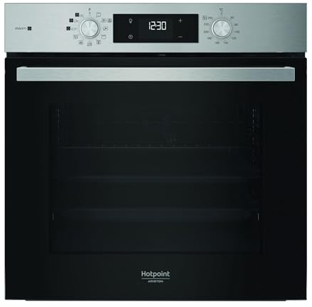 Hotpoint Ariston HAO3 K58HSU1 X 71 L Nero, Acciaio inox