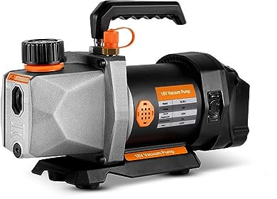 Herramientas neumáticas, Bomba De Vacío, Refrigerante Inalámbrico 5PA 1/4 Entrada Aire Para Acondicionamiento Del Hogar Para Batería 18 V