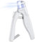 POPETPOP Krallenschere für Hunde - Nagelknipser mit LED-Licht für Hunde und Katzen Nagelschneider Super Safe Claw Clippers mit Nagelfeile
