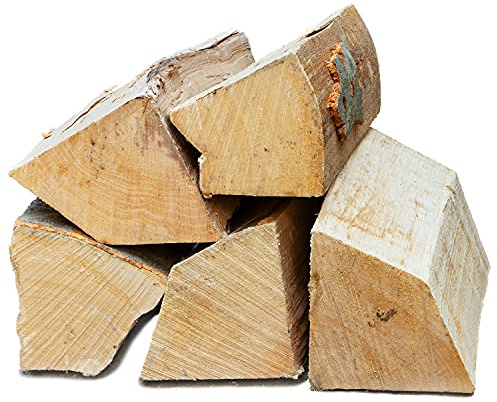 Flameup Bois de Chauffage 5 kg pour poêle et cheminée, bûches de hêtre, Bois de feu, séché en séchoir, prêt à l’Emploi