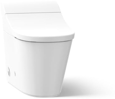 KOHLER K-29777-PA-0 Innate Smart Toilet with Bidet Built In, White, One-piece Elongated Style, Dual-flush with Integrated Personal Cleansing