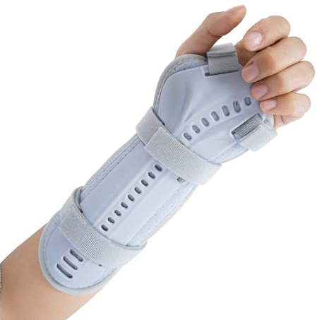 TIERSINI Wrist Fracture Splint,Wrist Brace,for Fractures,Sprains,Pain and Swelling,Arthritis,Tendonitis,Removable Splints for Adult(Left Hand)