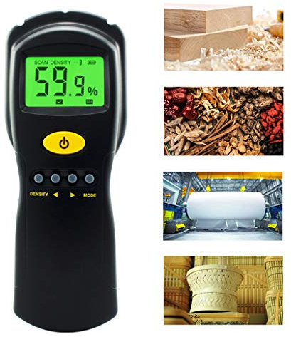 Concrete Damp Moisture Meter Detector Wood Paper Wall Humidity Tester Hygrometer LCD Digital Display Measure Tool Water Quality Tester