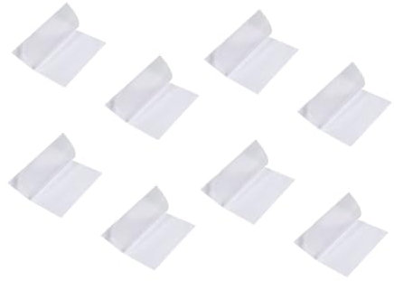 Gogogmee 8 Stück Transparentes Tpu Reparaturband Zeltreparaturpflaster Für Stoff Vinyl Kajak Aufblasbares Bett Outdoor