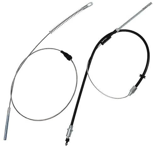 ATEC Germany 2x Handbremsseil Trommelbremse Hinterachse | Kompatibel mit: OPEL CORSA B, CORSA B Kasten/Schrägheck, TIGRA
