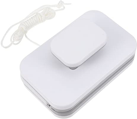 Healeved Cepillo Limpia Ventanas Magnético Limpiacristales para Exteriores Mango Cómodo Resistente Grasas y Corrosión