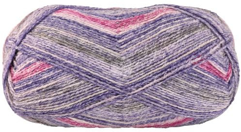 MEILENWEIT Cotone Vegano Arancia 6178 - Veilchenblau/Hellgrau/Grau/Rosa/Fuchsia/Blaulila