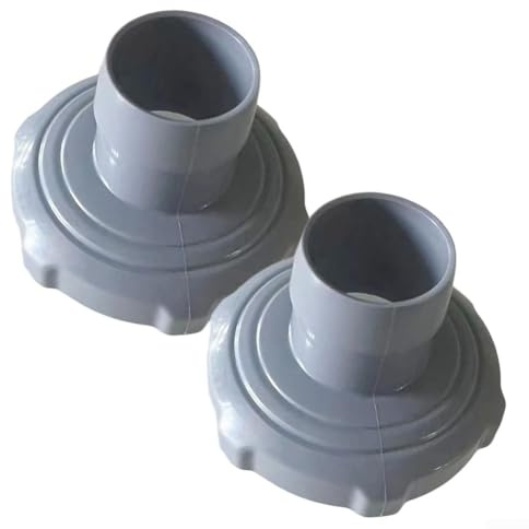 1 o 2 adaptadores de manguera de vacío para piscina, adaptador de manguera para piscinas sobre el suelo (2 piezas)