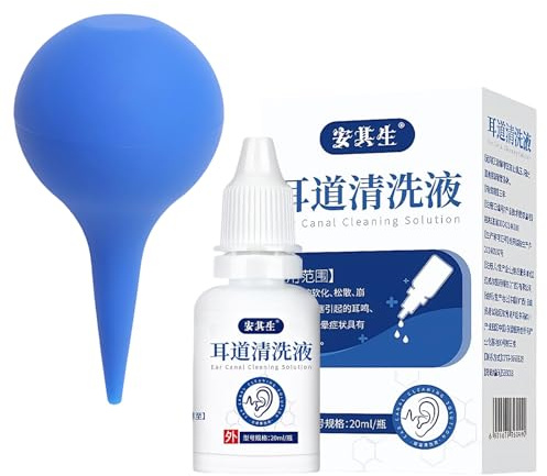 Set Professionale Sciogli Cerume Orecchie Adulti: Pulizia Delicata E Igienica Del Condotto Uditivo, Adatto per La Casa E in Viaggio