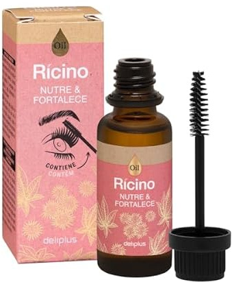 Aceite de ricino – nutritivo y tónico – con aplicador – Botella de 30 ml – Pack de 6 – Para cabello, pestañas y uñas