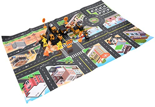 Set di Giochi con Camion da Costruzione in Metallo e Plastica di Alta qualità per Bambini Dai 3 Anni in su, Emozionante Set da Gioco con Camion da Costruzione per Ragazzi, Dimensioni (#2)
