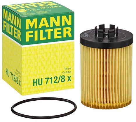 MANN-FILTER HU 712/8 x Ölfilter - für Pkw + Transporter
