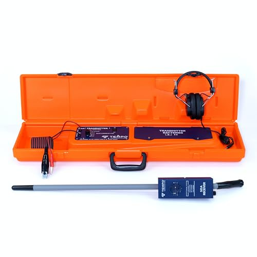 TEMPO Communications 521A Irrigation Sprinkler Valve Locator Tool | Irrigation Wire Tracer, Underground Wire Locator (Professional Grade)