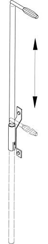 ZARGES Einstiegshilfe 1.600 mm, V4A