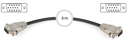 CABLE VGA M-VGA M FONESTAR 7817-5 5M
