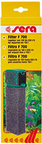 sera 6825 Innenfilter F 700 regelbar (650 l/h mit 5 Watt für Aquarien bis 150 l)