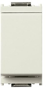 Vimar 16005.B Idea deviatore, 1 polo, 16AX, 1 modulo, bianco | Deviatore unipolare 16AX 250 V~, 1 modulo, serie IDEA, installazione da incasso, colore bianco