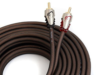 KnuKonceptz Klarity RCA Cable 2 Channel RCA Interconnect 16 Feet (5 Meter)