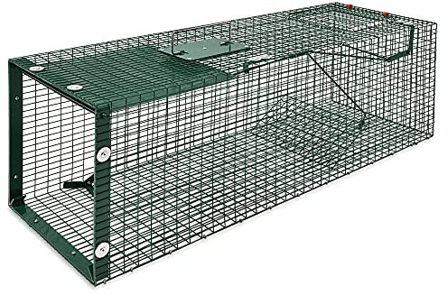 Moorland Trappola Gabbia per Animali vivi Piccoli Media Taglia - 90x30x30cm Efficace Gabbia per Safe 5002 - trappole per Talpe, ratti, Topi e nutrie - Trappola da Caccia