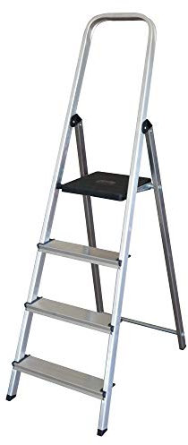 Arcama DN04 - Escalera domestica (aluminio, 4 peldaños, EN131)