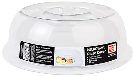 Good 2 Heat Couvercle pour micro-ondes 28,5 cm – Sans BPA et passe au lave-vaisselle – 28,5 x 28,5 x 9 cm