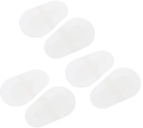 HEMOTON 24Pcs Sterile Non- woven Eye Pads Post Eye Patch Stickers Waterproof Self- adhesive Wound Dressings Eye Care Accessory, White, 8.5X5.7CM