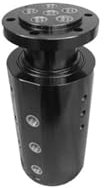 LUJIAYA Hydraulisches 6-Wege-Drehgelenk aus Kohlenstoffstahl, 2 Minuten, 1G/4-Gewinde, pneumatisches 6-Wege-Drehgelenk mit hohem Druck, zentrales Drehgelenk