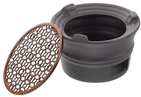 COLLBATH Teekannenwärmer-basis Mit Schale Und Daube Für Warmen Tee Stabil Und Dekorativ Teelichthalter Für Kerzenlicht Für Teekanne Und Tasse