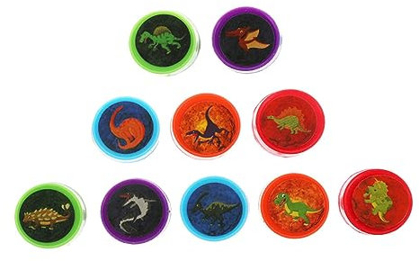 BESTonZON 10stücke Junge Mädchen Dinosaurier Stempel Kreatives Spielzeug Für Klassenzimmerbelohnungen Geburtstagsfeiern Und Bastelarbeiten Lebendige Motive Für Kleine Künstler